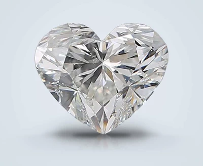 0.92ct H SI1 Rare Carat Ideal Cut Heart Diamond