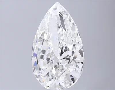 15.03ct F VVS2 Rare Carat Ideal Cut Pear Lab Grown Diamond