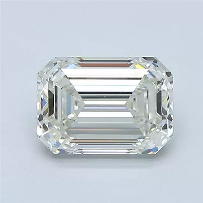 1.30ct J VVS1 Rare Carat Ideal Cut Emerald Diamond