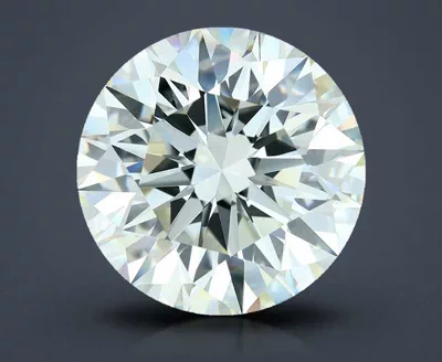 12.56ct K VVS1 Rare Carat Ideal Cut Round Diamond