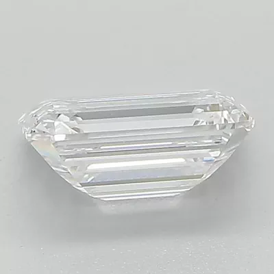 1.32ct D VVS2 Rare Carat Ideal Cut Emerald Lab Grown Diamond