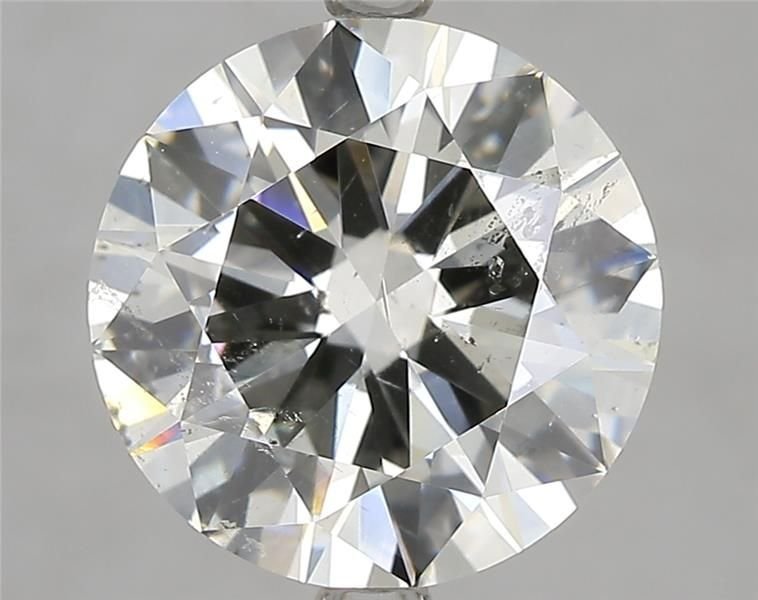4.01ct I SI2 Excellent Cut Round Diamond