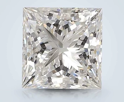 3.42ct E VS1 Rare Carat Ideal Cut Princess Lab Grown Diamond