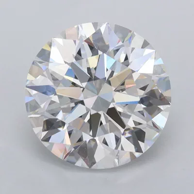2.40ct D FL Rare Carat Ideal Cut Round Lab Grown Diamond