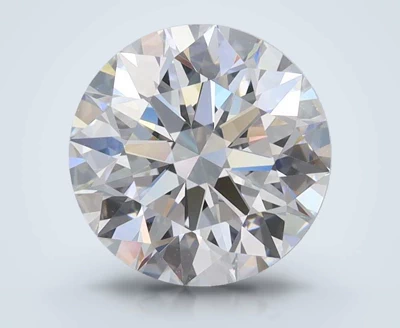 2.40ct D FL Rare Carat Ideal Cut Round Lab Grown Diamond