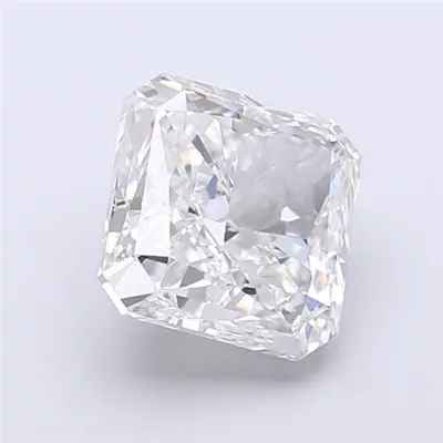 3.01ct E VVS2 Rare Carat Ideal Cut Radiant Lab Grown Diamond