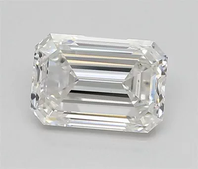 2.01ct F VS1 Excellent Cut Emerald Lab Grown Diamond