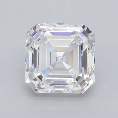 1.02ct D FL Rare Carat Ideal Cut Asscher Lab Grown Diamond