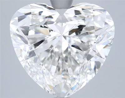 7.00ct F VS1 Rare Carat Ideal Cut Heart Lab Grown Diamond