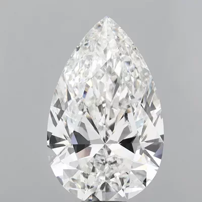 12.01ct F VS1 Rare Carat Ideal Cut Pear Lab Grown Diamond