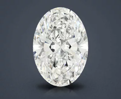 10.59ct E VS1 Rare Carat Ideal Cut Oval Lab Grown Diamond