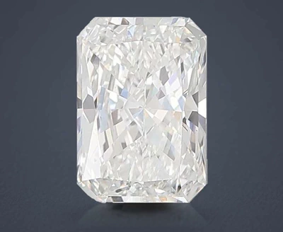 4.00ct E VVS2 Rare Carat Ideal Cut Radiant Lab Grown Diamond