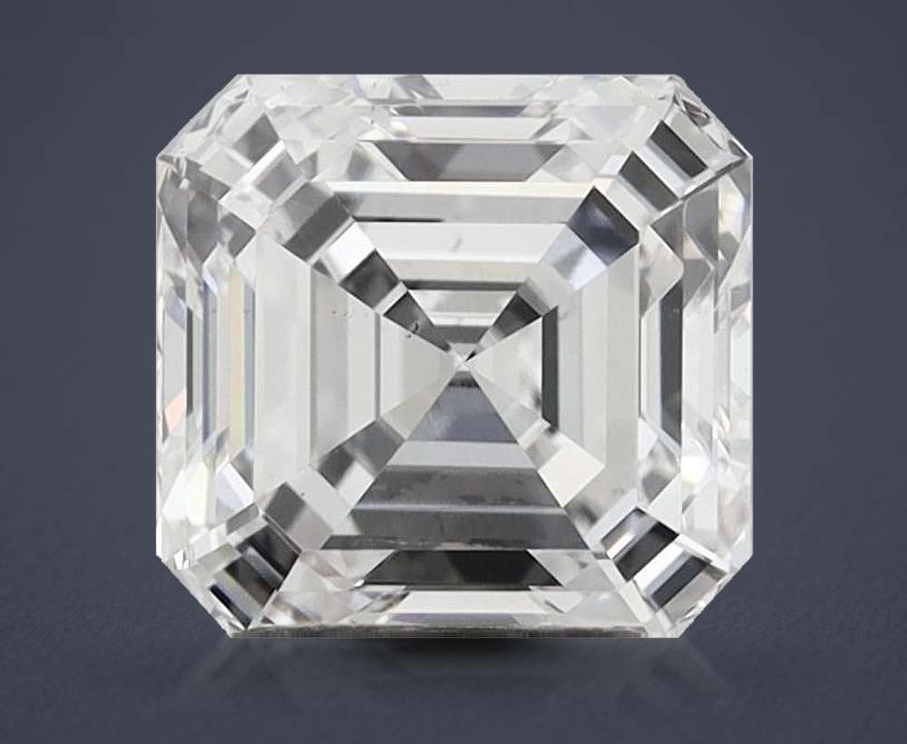 2.02ct E VS1 Rare Carat Ideal Cut Asscher Lab Grown Diamond