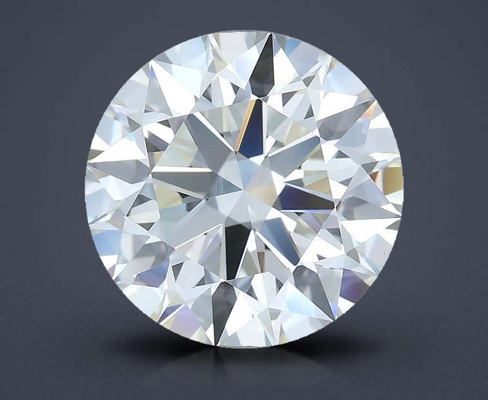2.53ct J VS1 Rare Carat Ideal Cut Round Diamond
