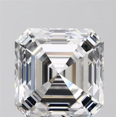 2.08ct E VS1 Rare Carat Ideal Cut Asscher Lab Grown Diamond