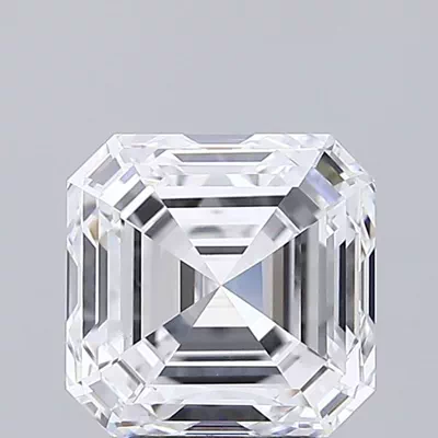 33.33ct D VVS1 Very Good Cut Asscher Lab Grown Diamond