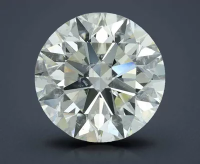 4.03ct K SI2 Excellent Cut Round Diamond