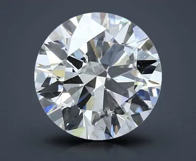 2.63ct K SI2 Rare Carat Ideal Cut Round Diamond