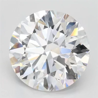 3.68ct D IF Rare Carat Ideal Cut Round Lab Grown Diamond