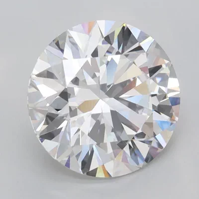 3.00ct F VVS2 Rare Carat Ideal Cut Round Lab Grown Diamond