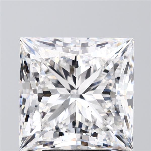 5.14ct E VS2 Rare Carat Ideal Cut Princess Lab Grown Diamond