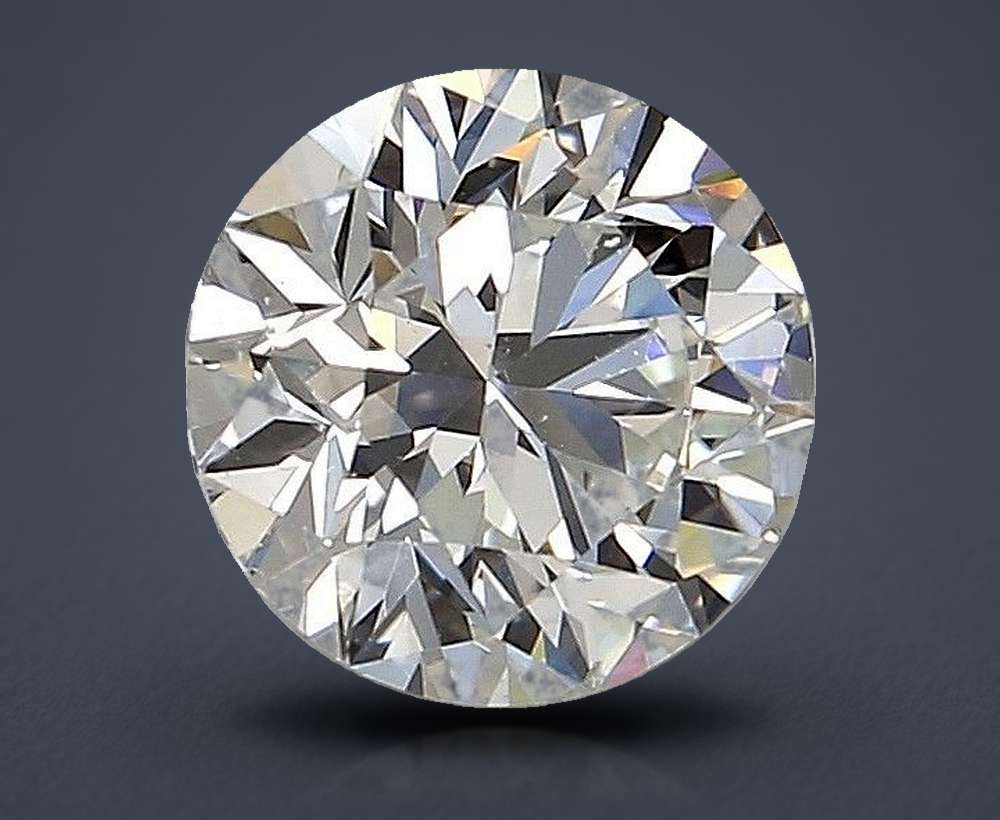 1.82ct H SI1 Rare Carat Ideal Cut Round Diamond