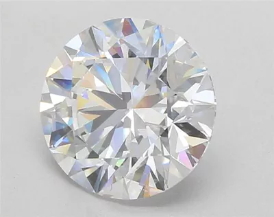 3.47ct E VS1 Rare Carat Ideal Cut Round Lab Grown Diamond