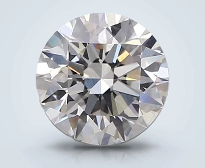 1.56ct G VVS2 Rare Carat Ideal Cut Round Lab Grown Diamond