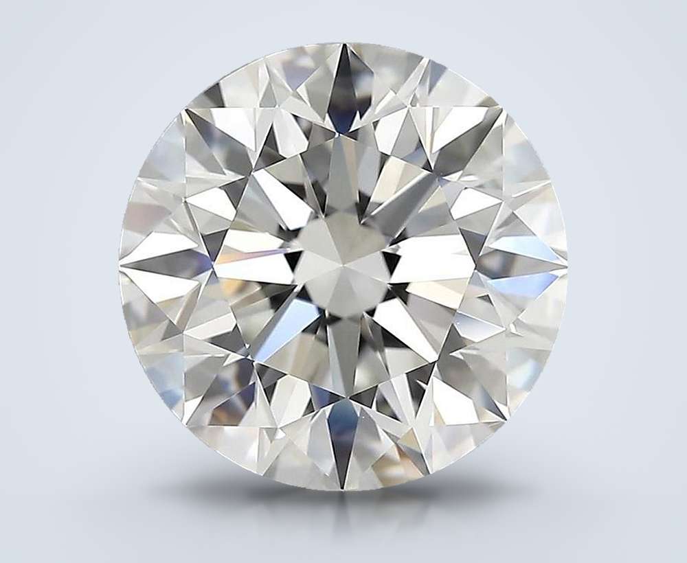 5.02ct G VS1 Rare Carat Ideal Cut Round Diamond