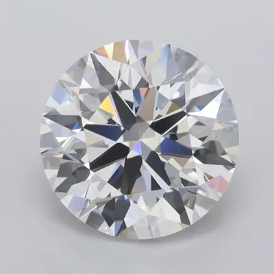 2.49ct D VVS1 Rare Carat Ideal Cut Round Lab Grown Diamond