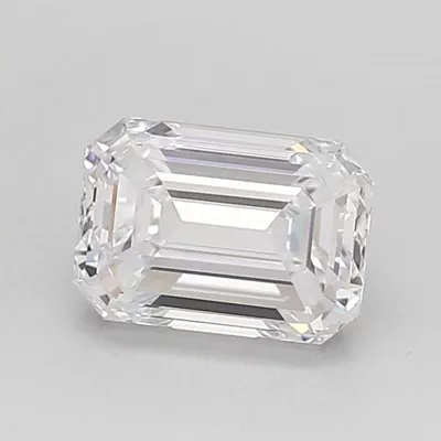 1.66ct D VVS1 Excellent Cut Emerald Lab Grown Diamond