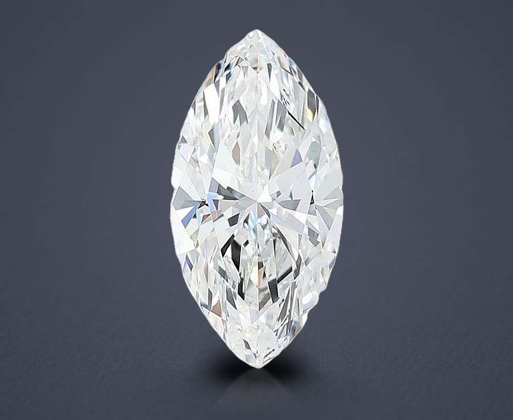 1.51ct E VVS2 Rare Carat Ideal Cut Marquise Lab Grown Diamond