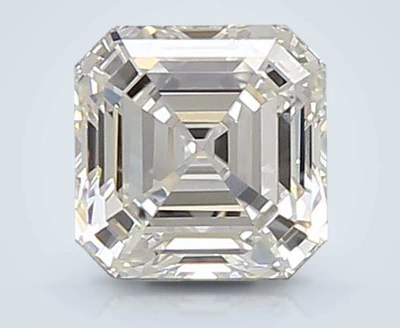 1.09ct E VVS2 Rare Carat Ideal Cut Asscher Lab Grown Diamond