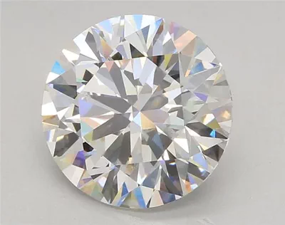 5.00ct F VS1 Rare Carat Ideal Cut Round Lab Grown Diamond