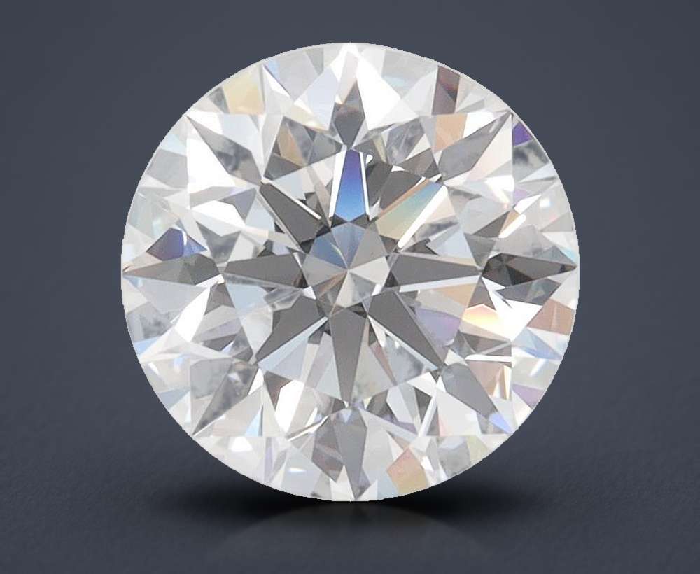2.09ct D FL Rare Carat Ideal Cut Round Lab Grown Diamond