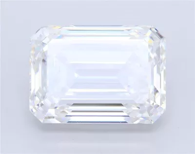 7.03ct E VS1 Rare Carat Ideal Cut Emerald Lab Grown Diamond