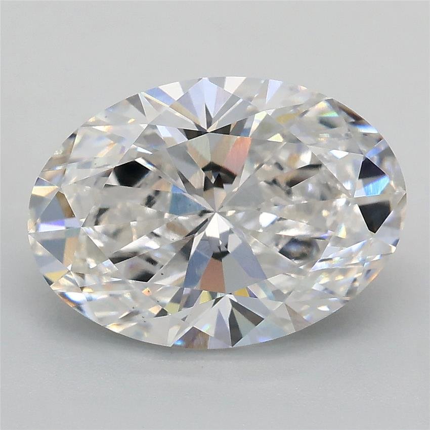 3.05ct E VS1 Rare Carat Ideal Cut Oval Lab Grown Diamond