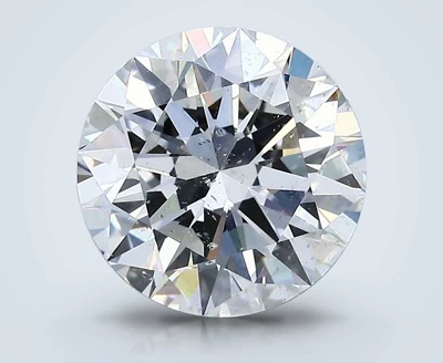 3.22ct G SI2 Rare Carat Ideal Cut Round Diamond
