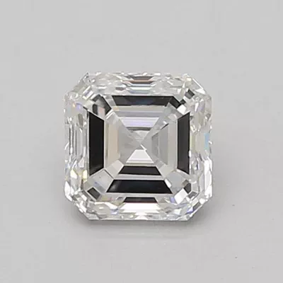 0.76ct D VS1 Very Good Cut Asscher Lab Grown Diamond