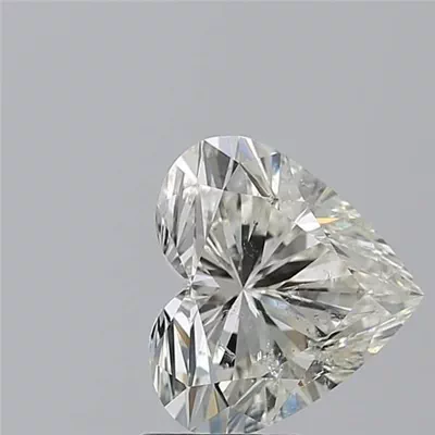 3.06ct K SI2 Rare Carat Ideal Cut Heart Diamond
