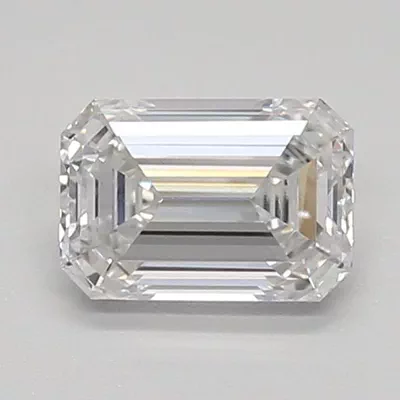 0.78ct E VVS2 Excellent Cut Emerald Lab Grown Diamond
