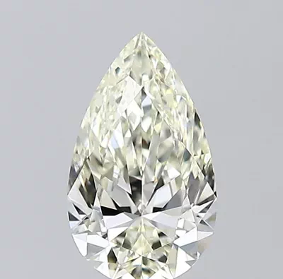 1.22ct K VVS2 Rare Carat Ideal Cut Pear Diamond