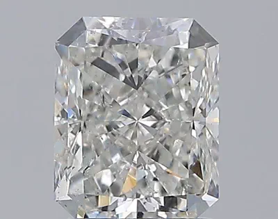 1.51ct I SI2 Rare Carat Ideal Cut Radiant Diamond