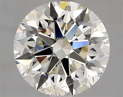 2.42ct J SI2 Rare Carat Ideal Cut Round Diamond