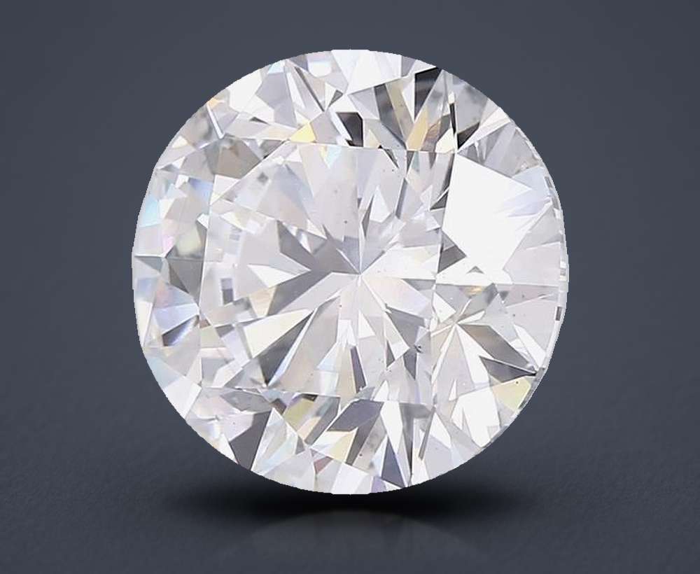 22.03ct F VS2 Rare Carat Ideal Cut Round Lab Grown Diamond