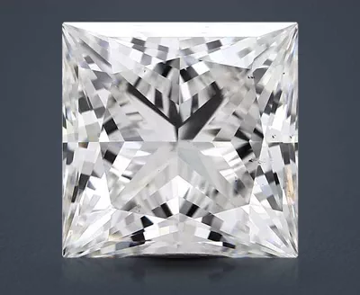 7.50ct F VS2 Rare Carat Ideal Cut Princess Lab Grown Diamond