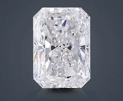 7.08ct D VS1 Rare Carat Ideal Cut Radiant Lab Grown Diamond