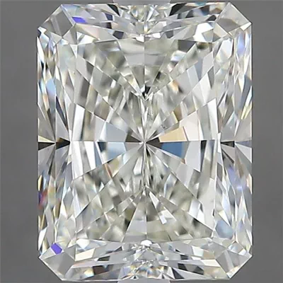 3.01ct K SI1 Rare Carat Ideal Cut Radiant Diamond