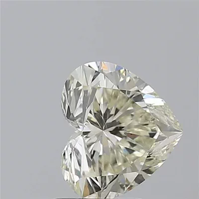 2.03ct K SI1 Rare Carat Ideal Cut Heart Diamond