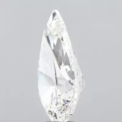12.02ct F VS1 Rare Carat Ideal Cut Pear Lab Grown Diamond